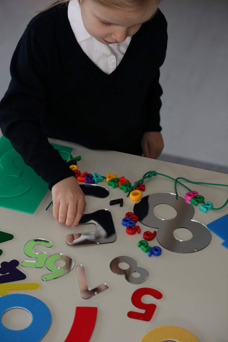 TickiT 9326 Mirror Numbers, Small (Pack of 14) - Image 5